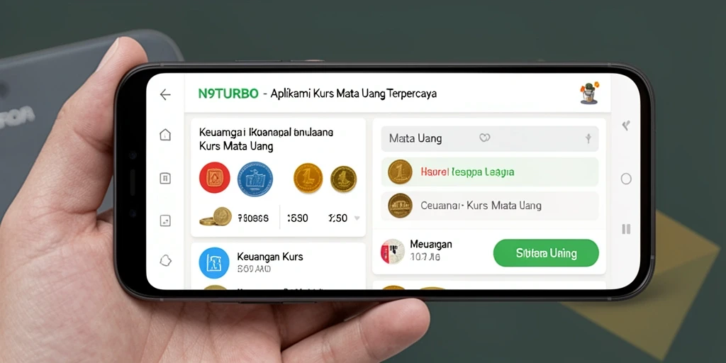 Tampilan antarmuka utama N9TURBO yang sederhana dan informatif.